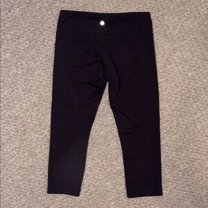 Lululemon Wunder Under Crop III *Full-On Luon 21" in Black